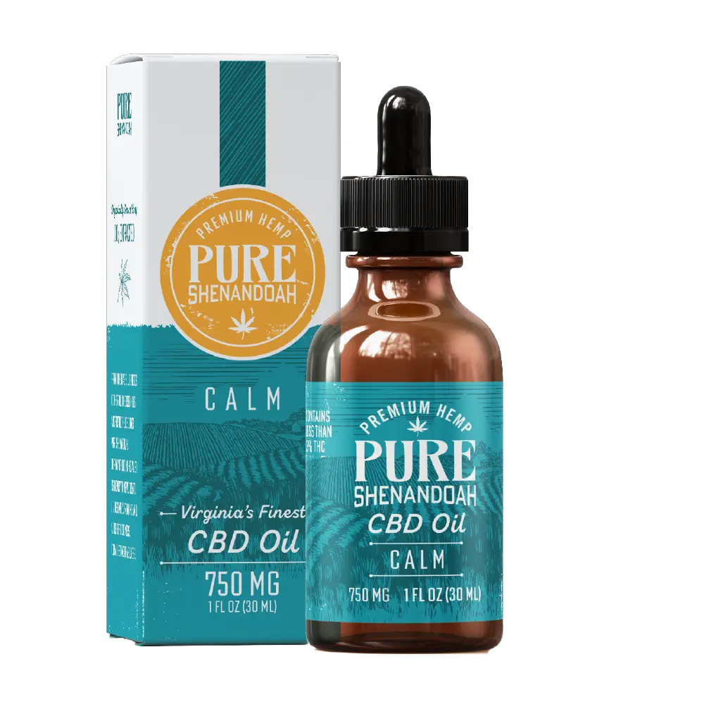 Calm CBD Oil | 750 mg & 1500 mg CBD Tincture