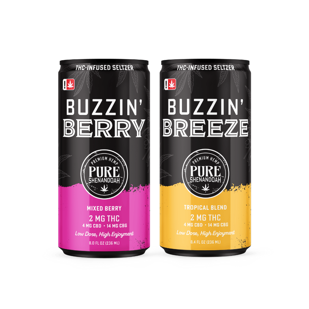 Buzzin' THC Seltzer