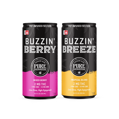 Buzzin' THC Seltzer