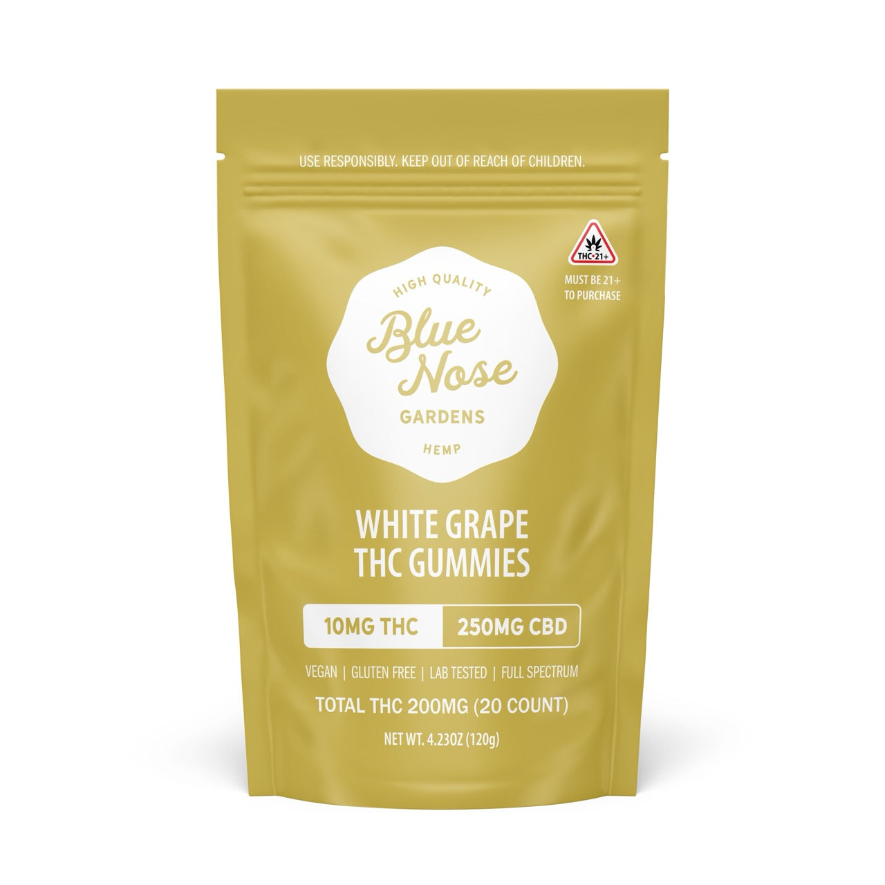 Blue Nose 10 mg THC Gummies | 20-Count – Pure Shenandoah