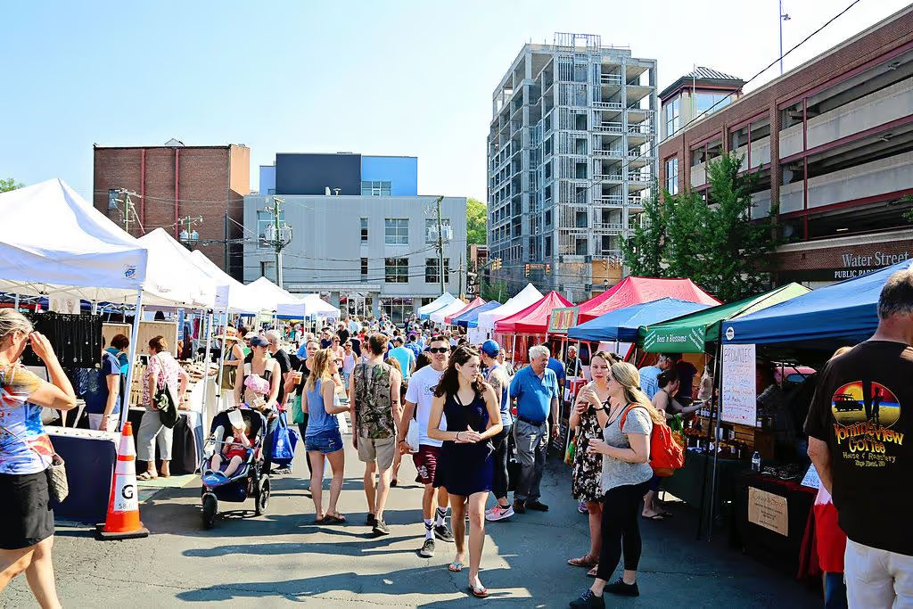 Charlottesville City Market.