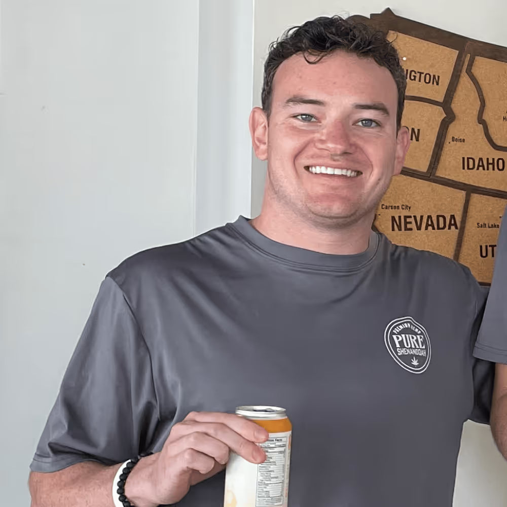 Thomas, Pure Shenandoah’s in-house lawyer, ensuring hemp and cannabis compliance in Virginia.