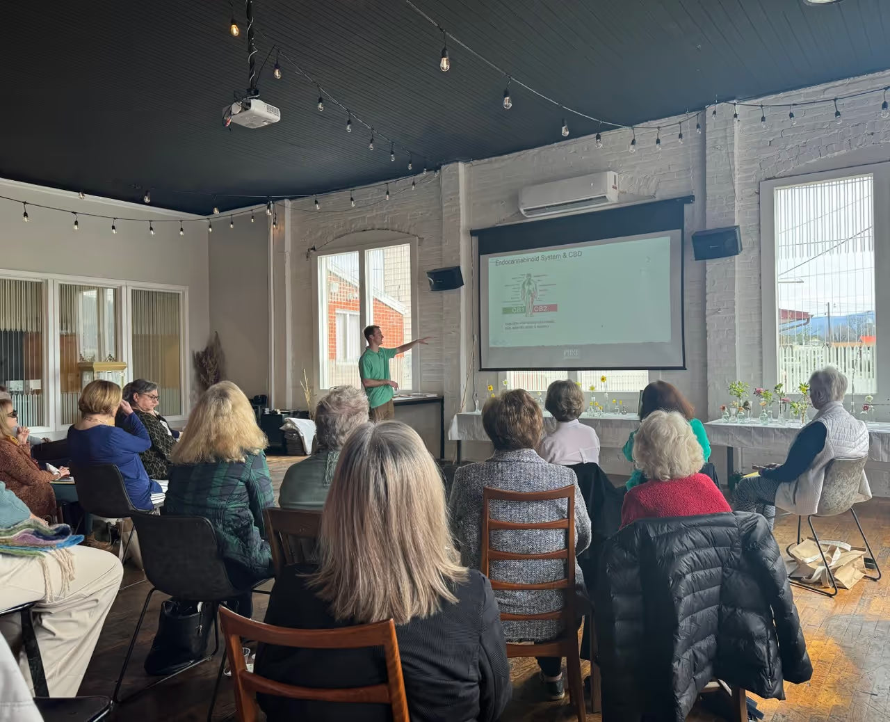 Pure Shenandoah hosts local flower club in their event space in Elkton VA