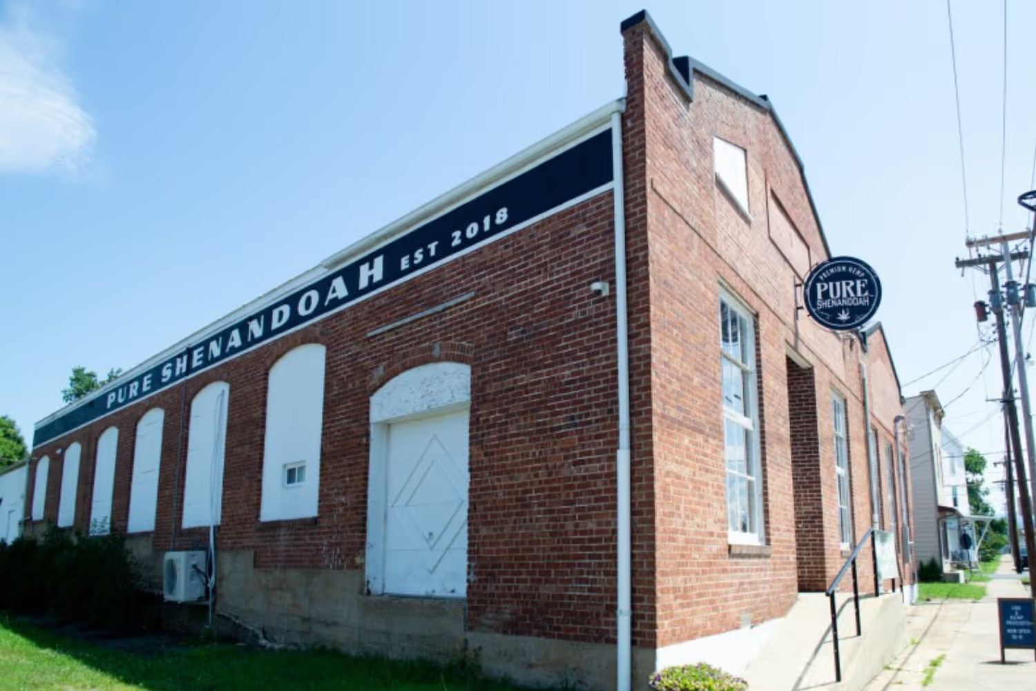 Pure Shenandoah hemp extraction and processing facility in Virginia.